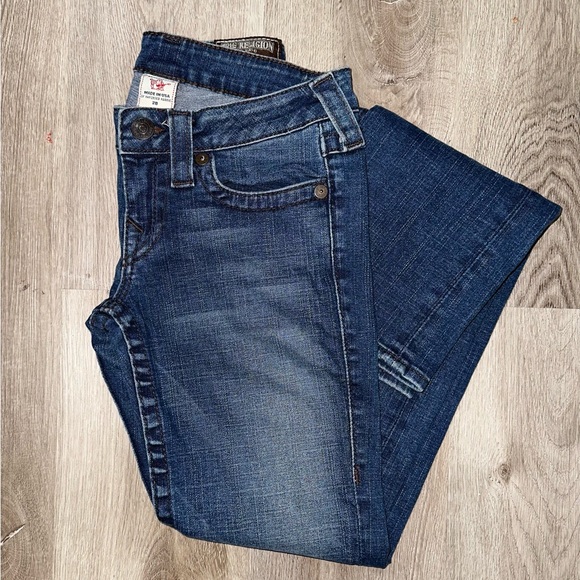 True Religion Straight Jeans Size 28 - Picture 3 of 11